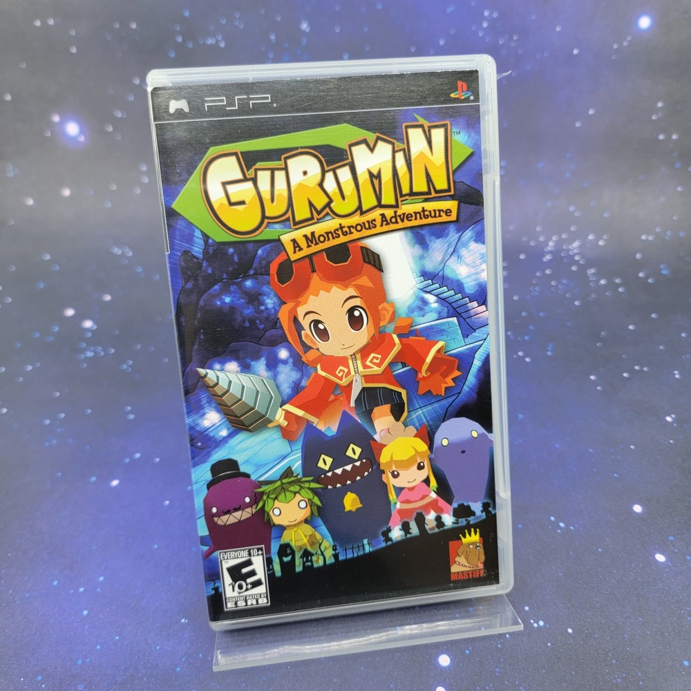 Gurumin A Monstrous Adventure Sony PSP CIB Complete RPG Mastiff ULUS-10228